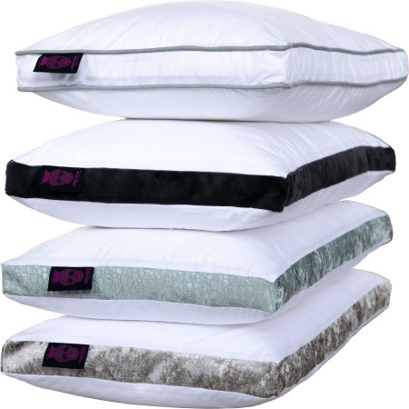 Almohada de fibra de silicona hueca espiral virgen, marca Siextta King of Dreams, venta Siextta Concept Desing, Gijón - Asturias