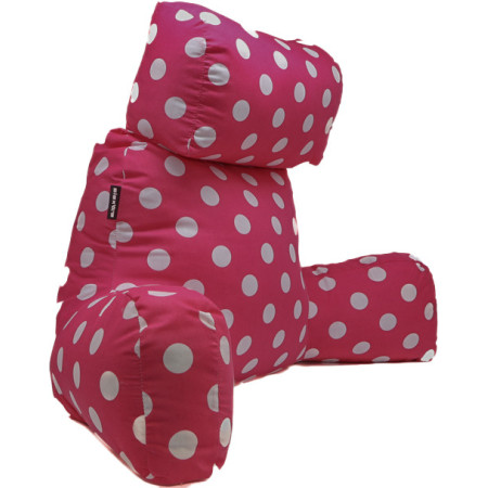 Lunares, cojin de lectura. De venta online y física en Siextta Concept Design. Gijón, Asturias.